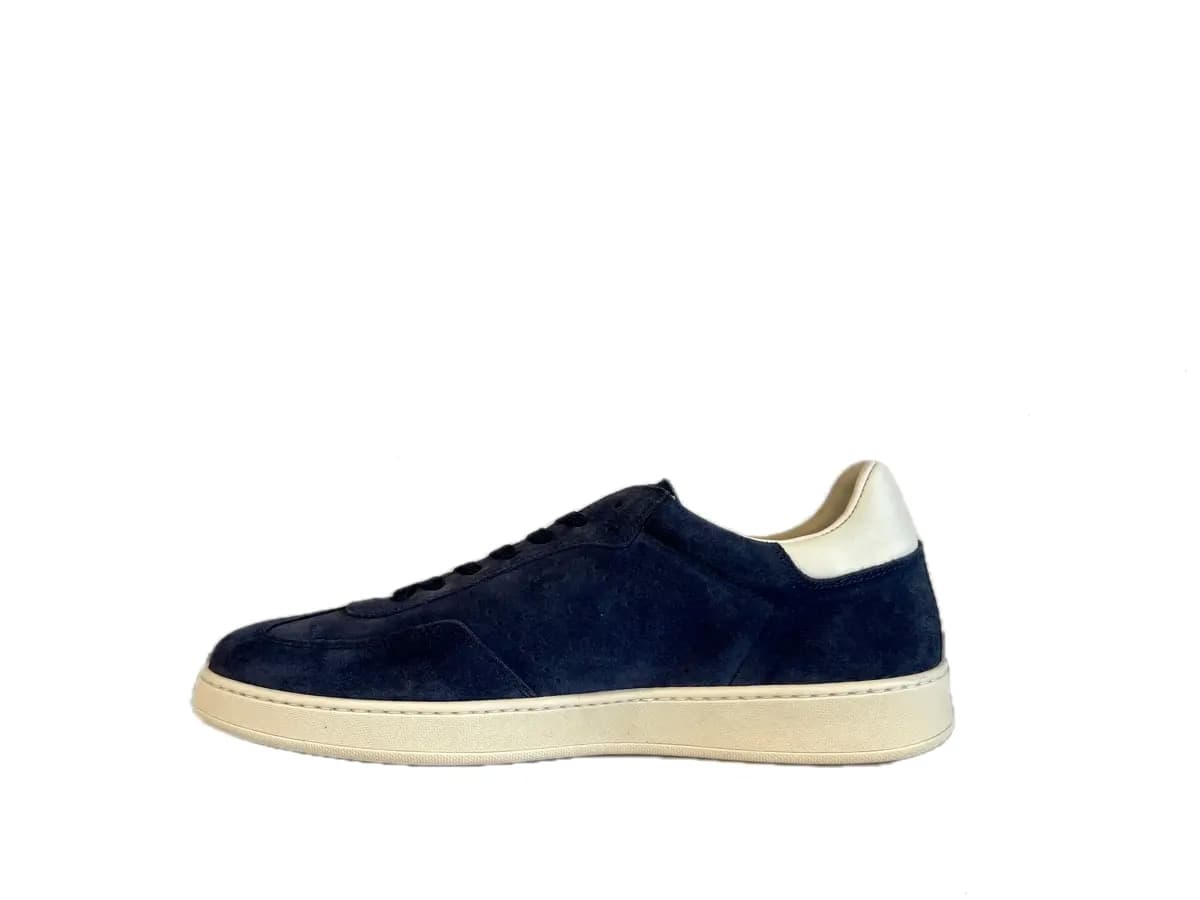 WOOLRICH Sneakers uomo camoscio blu in Sneaker casual Calzature Durello - Agna, commercioVirtuoso.it