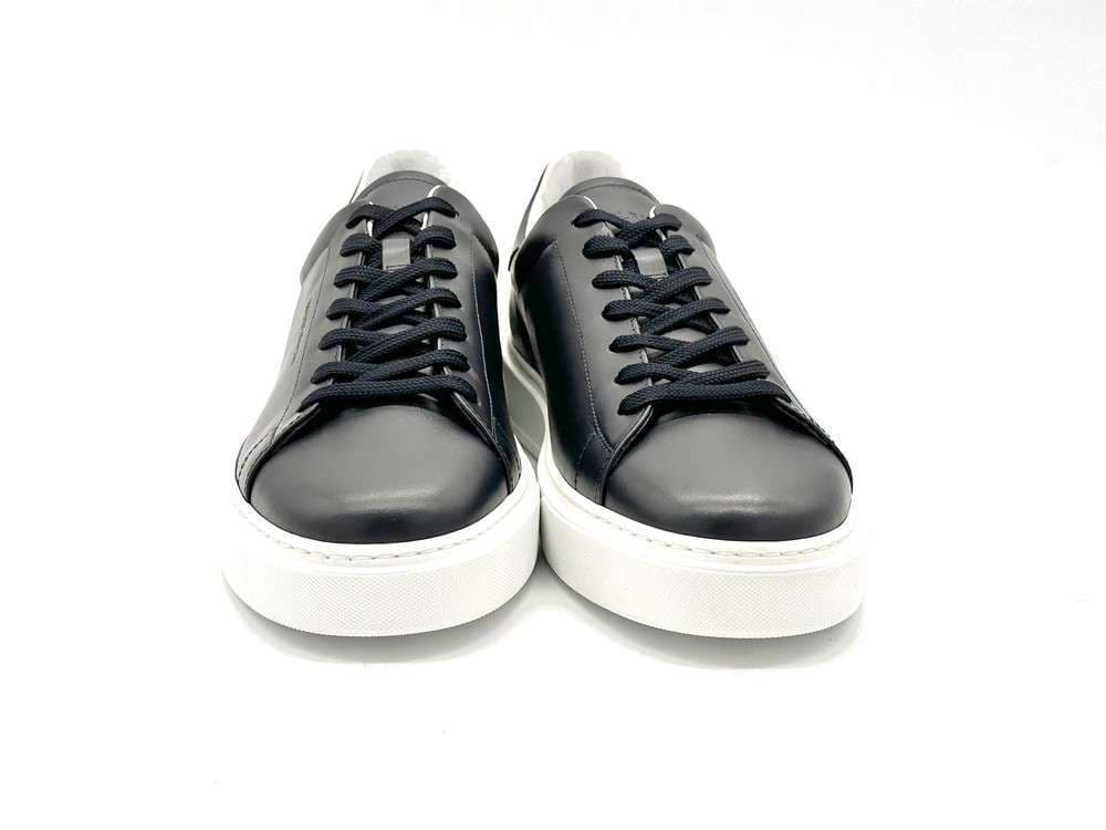 WOOLRICH Sneakers uomo in pelle blu in Sneaker casual Calzature Durello - Agna, commercioVirtuoso.it