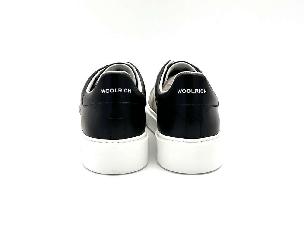 WOOLRICH Sneakers uomo in pelle blu in Sneaker casual Calzature Durello - Agna, commercioVirtuoso.it