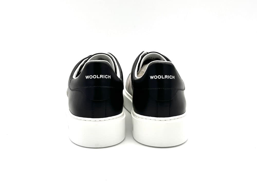 WOOLRICH Sneakers uomo in pelle blu in Sneaker casual Calzature Durello - Agna, commercioVirtuoso.it