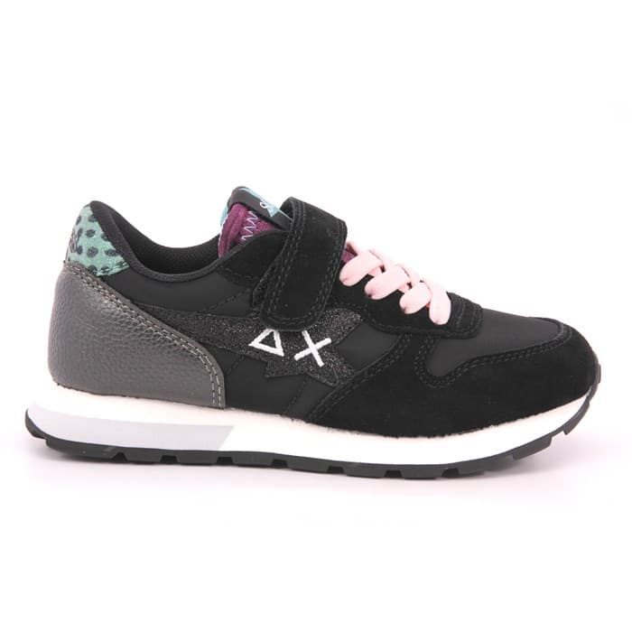 SUN68 Sneakers teen donna GIRL'S STARGIRL GLITTER LOGO Z43410T 11 Nera - 2