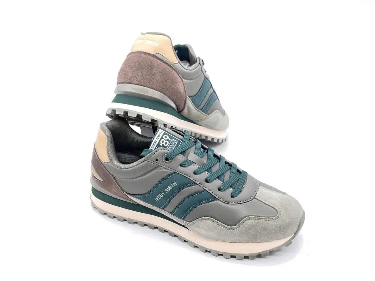 TEDDY SMITH Sneakers Uomo Tex Kaki in Sneaker casual Calzature Durello - Agna, commercioVirtuoso.it