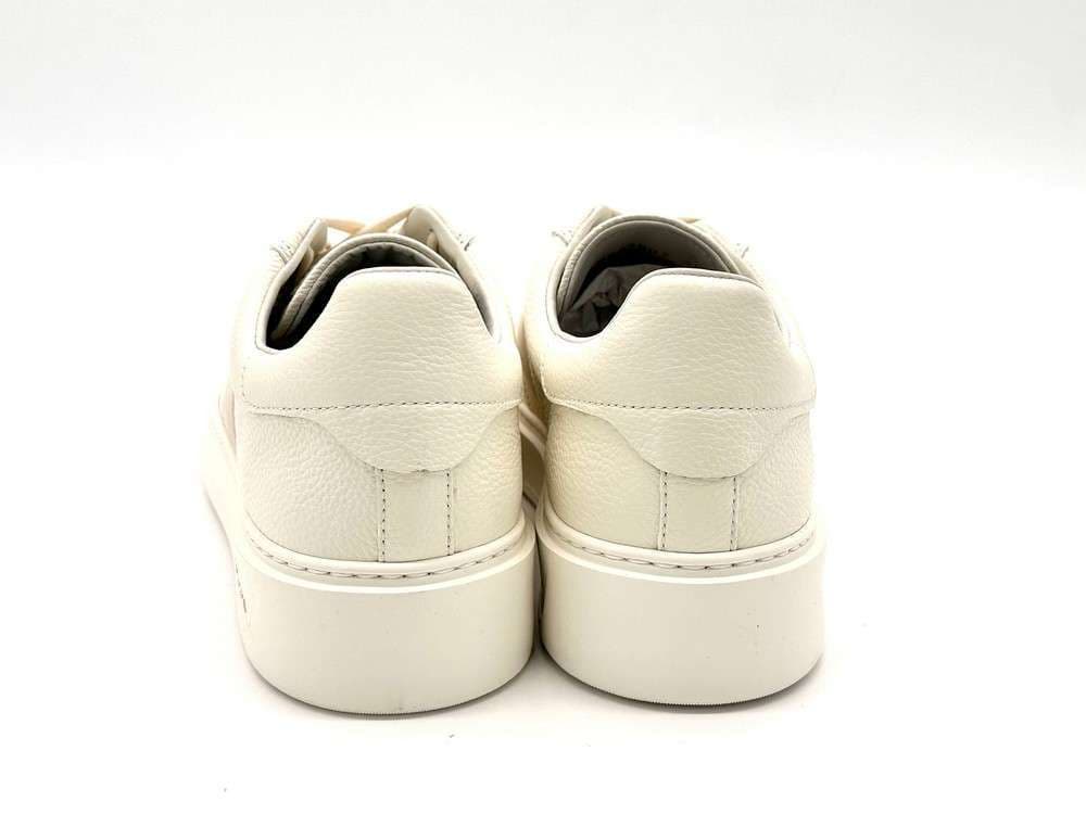 WOOLRICH Sneakers uomo in pelle beige in Sneaker casual Calzature Durello - Agna, commercioVirtuoso.it