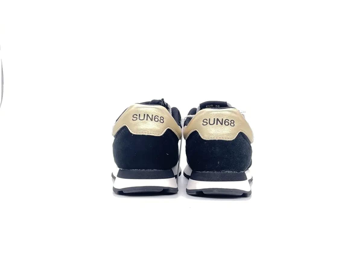 SUN68 Sneakers bambina GIRL'S ALLY SOLID Z43402K11 nera e oro in prodotto Calzature Durello - Agna, commercioVirtuoso.it