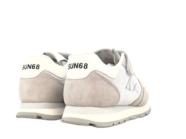 SUN68 Sneakers Girl's Ally Glitter Bianco in prodotto Calzature Durello - Agna, commercioVirtuoso.it