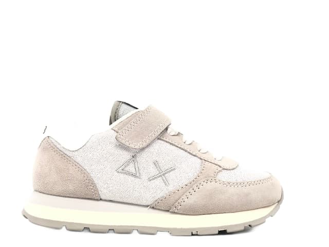 SUN68 Sneakers Girl's Ally Glitter Bianco in prodotto Calzature Durello - Agna, commercioVirtuoso.it