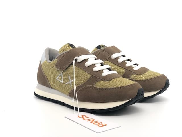 SUN68 Sneakers Girl's kate Thin Glitter Oro - 11