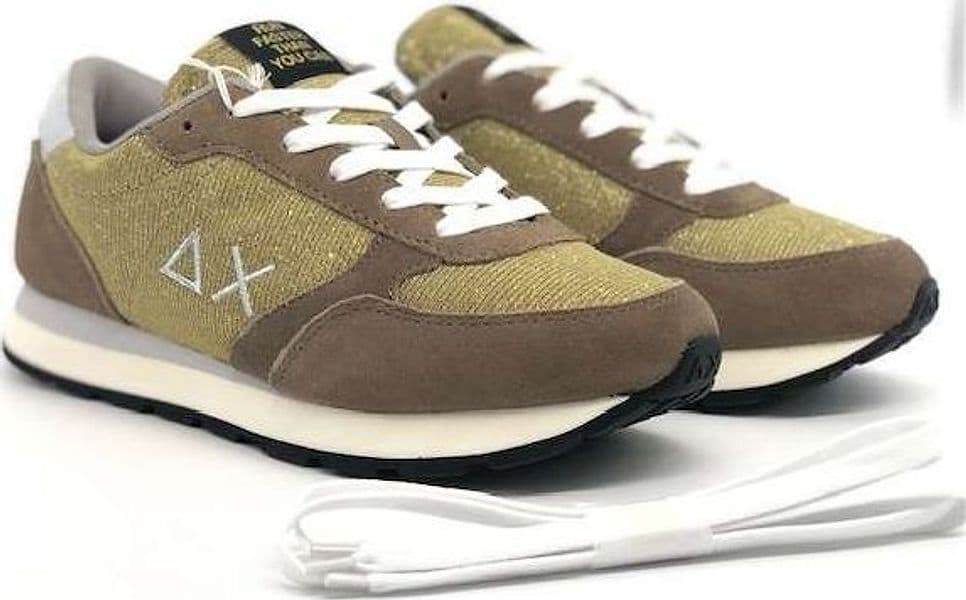 SUN68 Sneakers Girl's kate Thin Glitter Oro in prodotto Calzature Durello - Agna, commercioVirtuoso.it