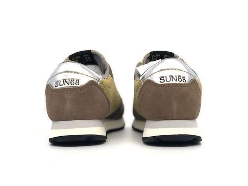 SUN68 Sneakers Girl's kate Thin Glitter Oro in prodotto Calzature Durello - Agna, commercioVirtuoso.it