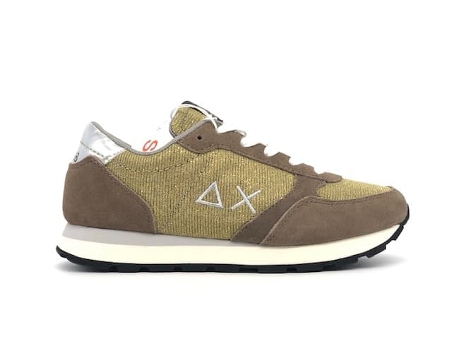 SUN68 Sneakers Girl's kate Thin Glitter Oro in prodotto Calzature Durello - Agna, commercioVirtuoso.it