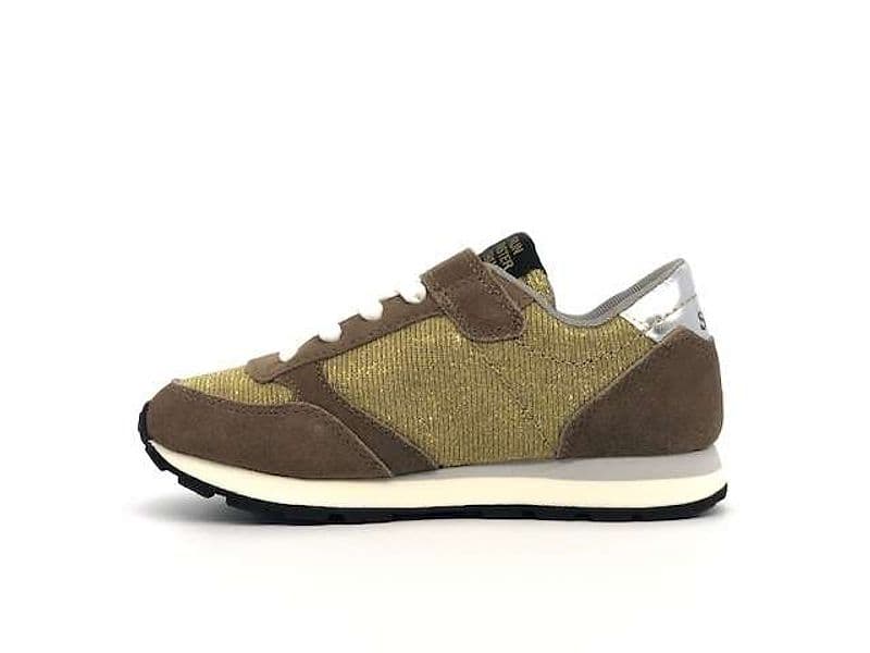 SUN68 Sneakers Girl's kate Thin Glitter Oro in prodotto Calzature Durello - Agna, commercioVirtuoso.it