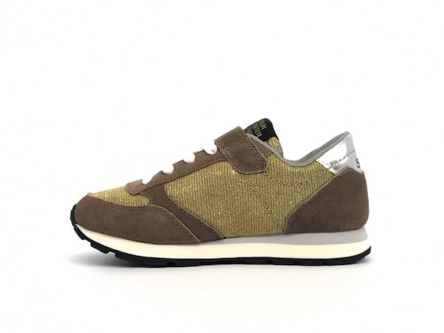 SUN68 Sneakers Girl's kate Thin Glitter Oro in prodotto Calzature Durello - Agna, commercioVirtuoso.it