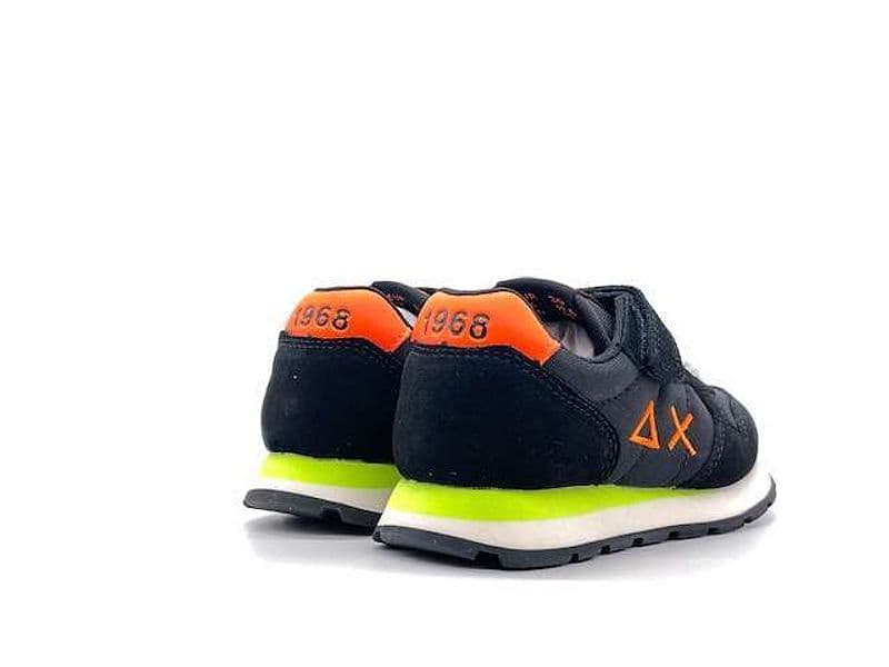 SUN68 Sneakers bambino BOY'S TOM FLUO (KID) Nero in prodotto Calzature Durello - Agna, commercioVirtuoso.it