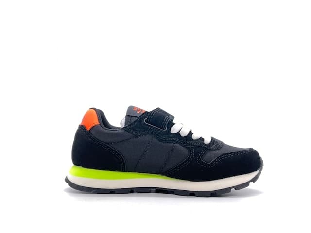 SUN68 Sneakers bambino BOY'S TOM FLUO (KID) Nero in prodotto Calzature Durello - Agna, commercioVirtuoso.it
