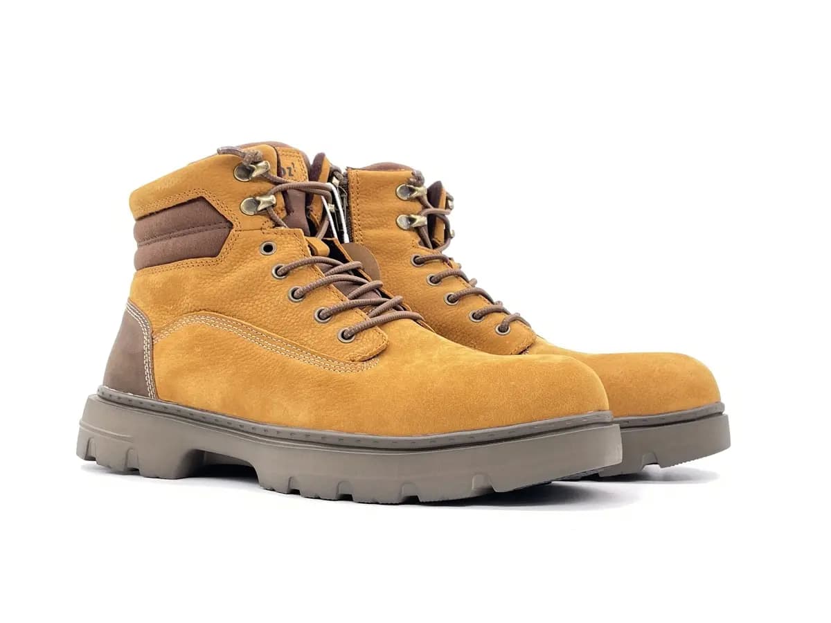 WOX Scarponcino Uomo Nabuk Ocra - 8