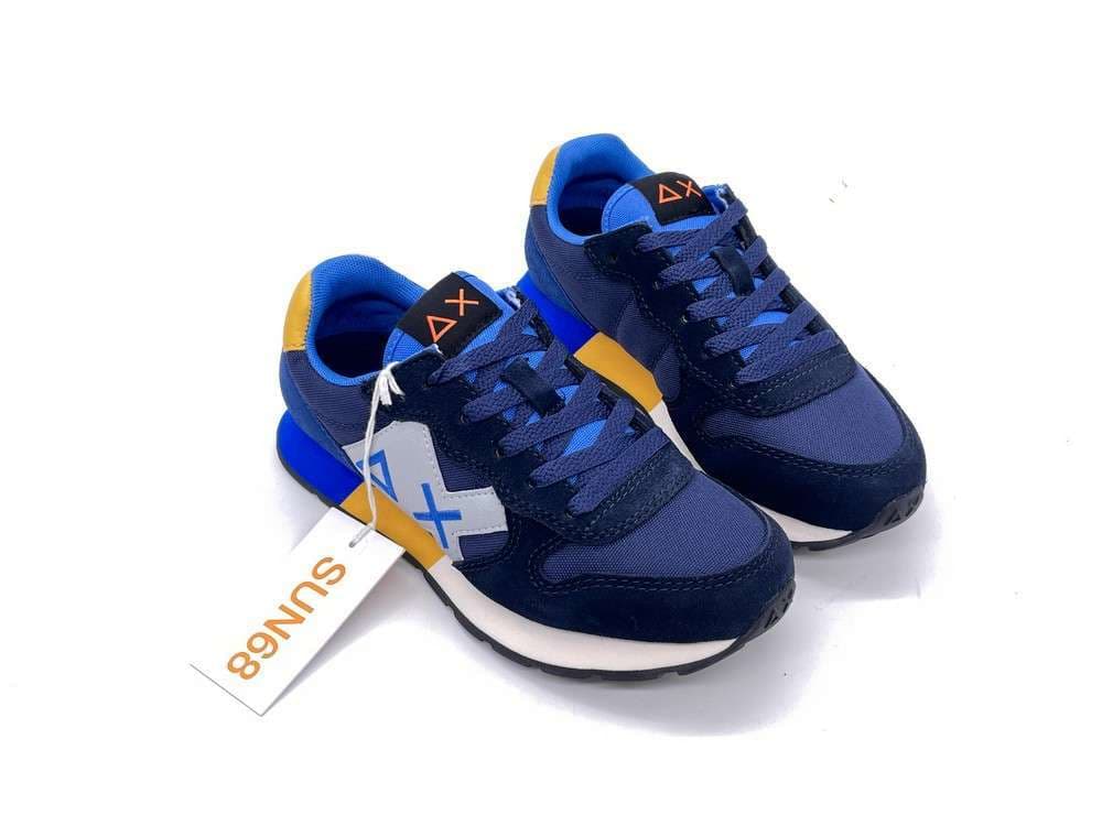 SUN68 Sneakers Bambino Blu Teen in Sneaker casual Calzature Durello - Agna, commercioVirtuoso.it