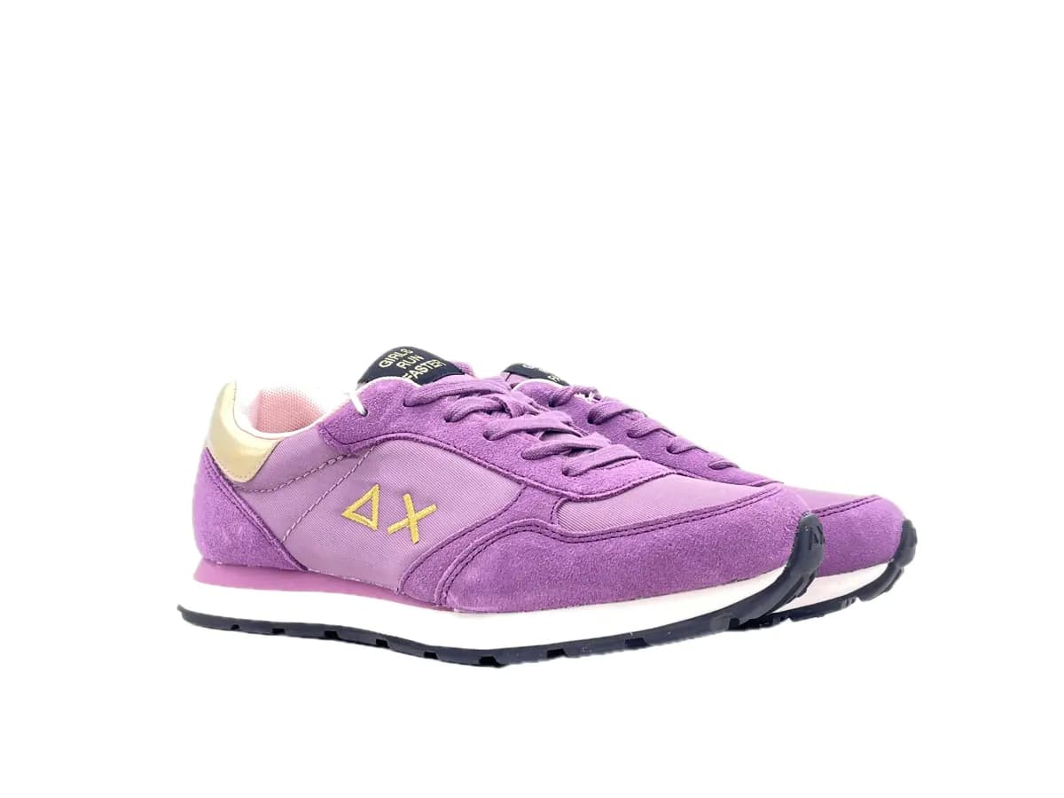 SUN68 Sneakers bambina Z43402K79 color malva - 7