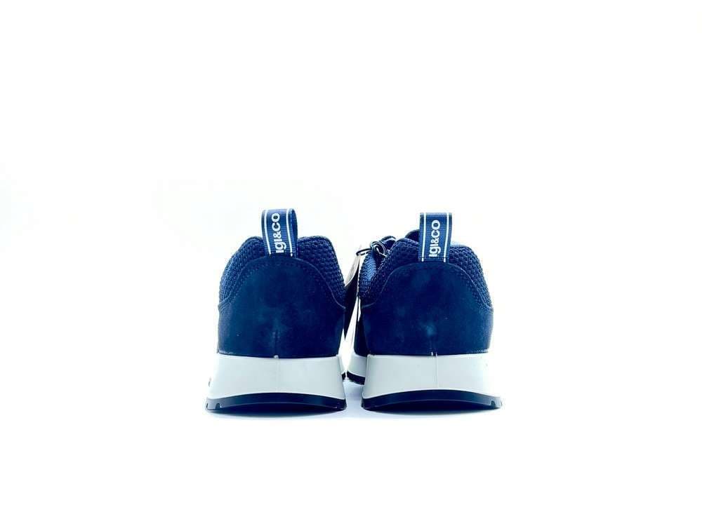 UGI e CO Sneakers Uomo in Tessuto Blu in Sneaker casual Calzature Durello - Agna, commercioVirtuoso.it