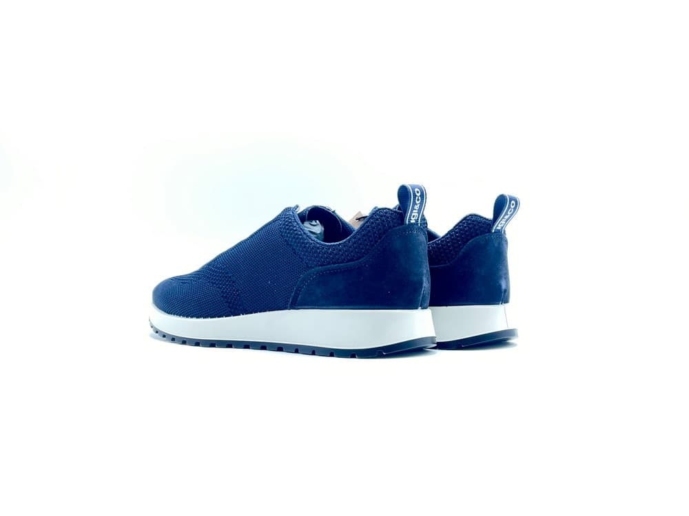 UGI e CO Sneakers Uomo in Tessuto Blu in Sneaker casual Calzature Durello - Agna, commercioVirtuoso.it