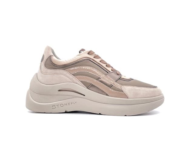 Stonefly Sneakers Donna Rocha 1 tortora in Sneaker casual Calzature Durello - Agna, commercioVirtuoso.it