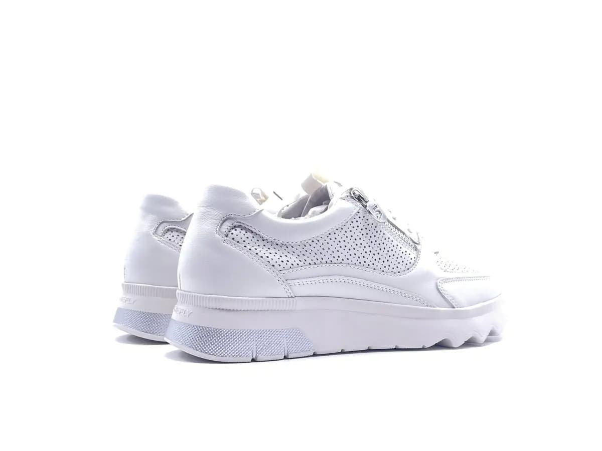 Stonefly Sneakers donna SPOCK 45 in pelle bianca in Sneaker casual Calzature Durello - Agna, commercioVirtuoso.it