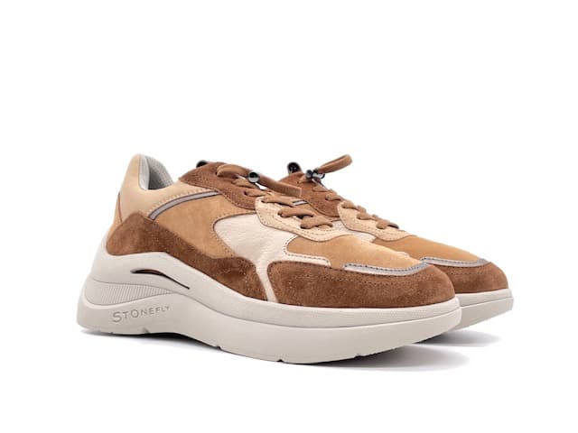Stonefly Sneakers Donna Rocha 2 Brown - 6