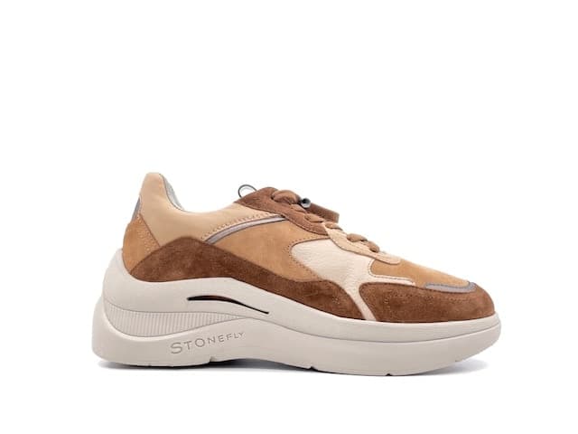 Stonefly Sneakers Donna Rocha 2 Brown in Sneaker casual Calzature Durello - Agna, commercioVirtuoso.it