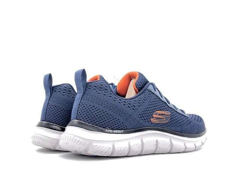 SKECHERS Sneakers Uomo Moulton Navy Grey in Sneaker casual Calzature Durello - Agna, commercioVirtuoso.it