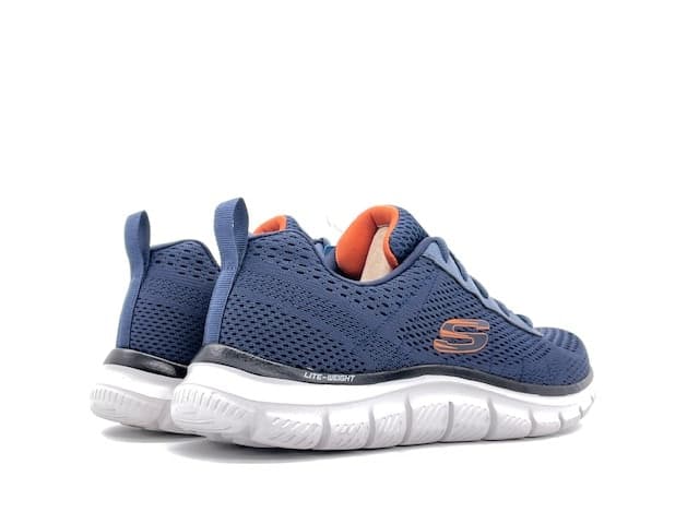 SKECHERS Sneakers Uomo Moulton Navy Grey in Sneaker casual Calzature Durello - Agna, commercioVirtuoso.it