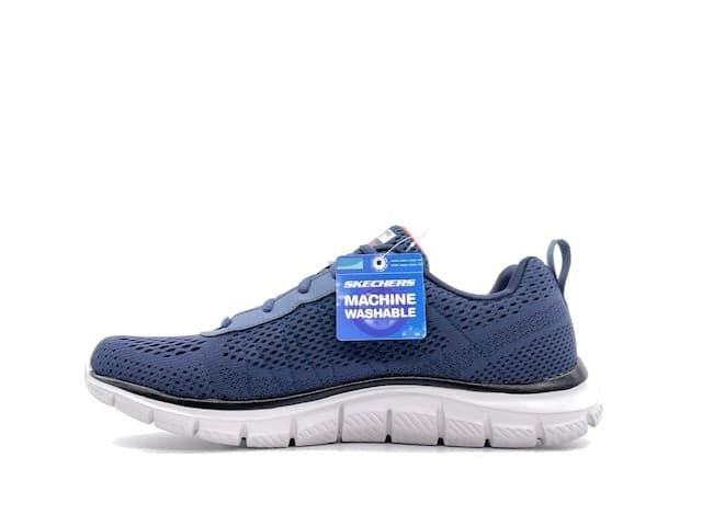 SKECHERS Sneakers Uomo Moulton Navy Grey in Sneaker casual Calzature Durello - Agna, commercioVirtuoso.it