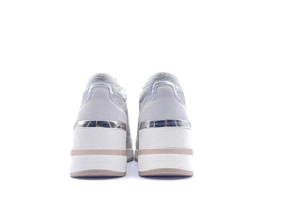 Stonefly Sneakers Donna Mina 2 White in Sneaker casual Calzature Durello - Agna, commercioVirtuoso.it