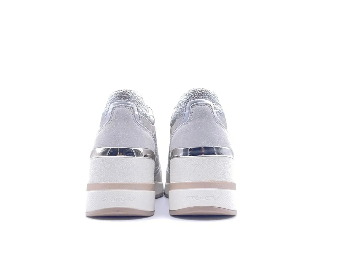 Stonefly Sneakers Donna Mina 2 White in Sneaker casual Calzature Durello - Agna, commercioVirtuoso.it