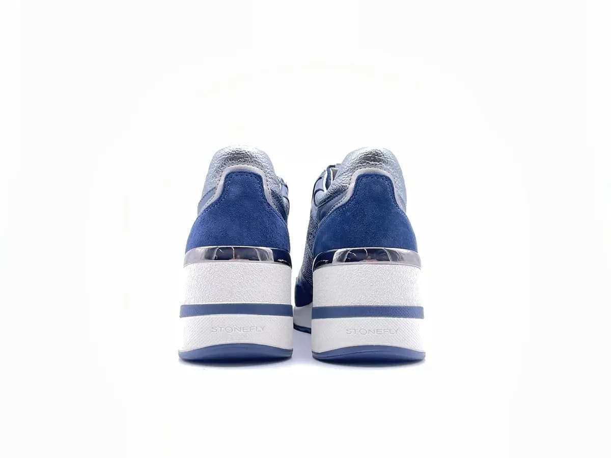 Stonefly Sneakers Donna Ocean Blu in Loafer e mocassini Calzature Durello - Agna, commercioVirtuoso.it
