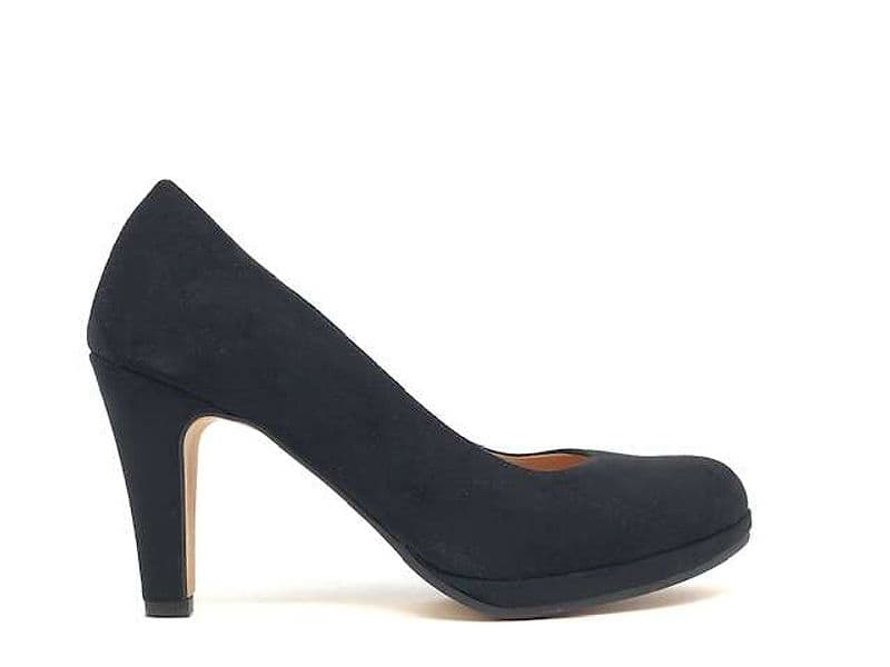 STUDIO VENICE Décolleté Camoscio Nero in Scarpe col tacco Calzature Durello - Agna, commercioVirtuoso.it