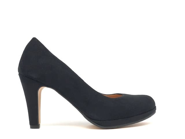 STUDIO VENICE Décolleté Camoscio Nero in Scarpe col tacco Calzature Durello - Agna, commercioVirtuoso.it