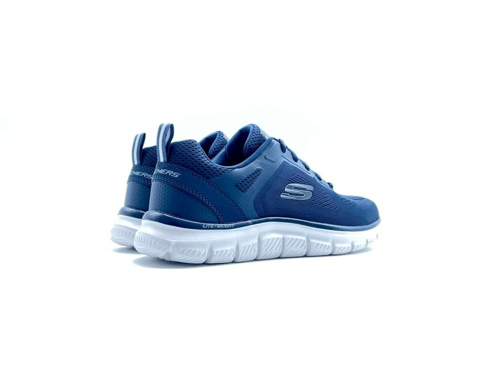 SKECHERS Sneakers Uomo Broader blue navy in Sneaker casual Calzature Durello - Agna, commercioVirtuoso.it