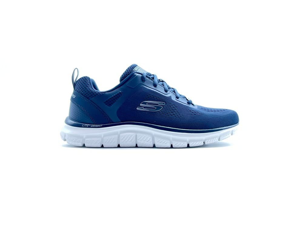 SKECHERS Sneakers Uomo Broader blue navy in Sneaker casual Calzature Durello - Agna, commercioVirtuoso.it