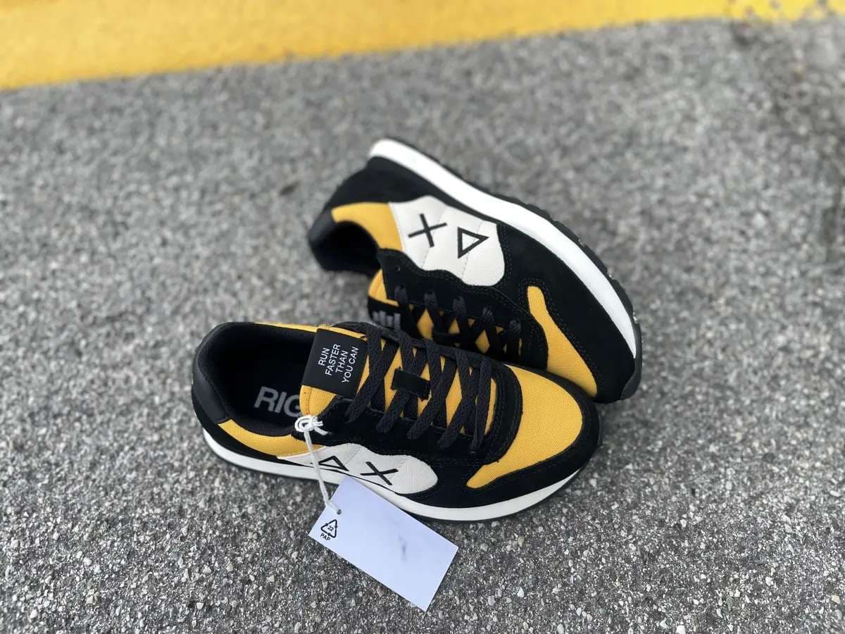 SUN68 Running bambino BOY'S TOM COLOR Z43307K 23 nera e gialla in Sneaker casual Calzature Durello - Agna, commercioVirtuoso.it