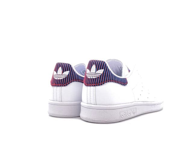 ADIDAS STAN SMITH bianca blu e rossa in Sneaker casual Calzature Durello - Agna, commercioVirtuoso.it