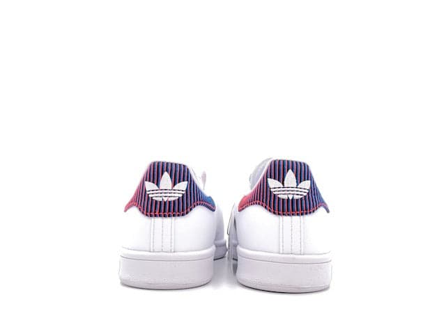 ADIDAS STAN SMITH bianca blu e rossa in Sneaker casual Calzature Durello - Agna, commercioVirtuoso.it