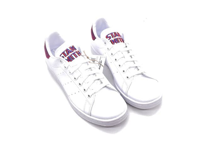 ADIDAS STAN SMITH bianca blu e rossa in Sneaker casual Calzature Durello - Agna, commercioVirtuoso.it