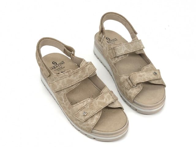 SABATINI Sandalo Sanitario Donna Giraffa Tortora in Sandali moda Calzature Durello - Agna, commercioVirtuoso.it