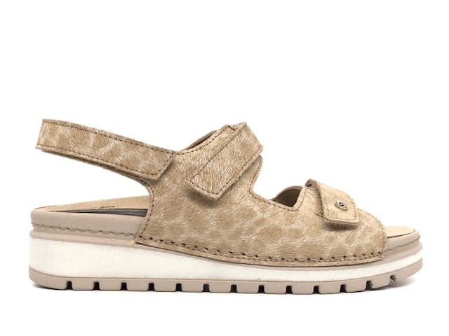 SABATINI Sandalo Sanitario Donna Giraffa Tortora in Sandali moda Calzature Durello - Agna, commercioVirtuoso.it