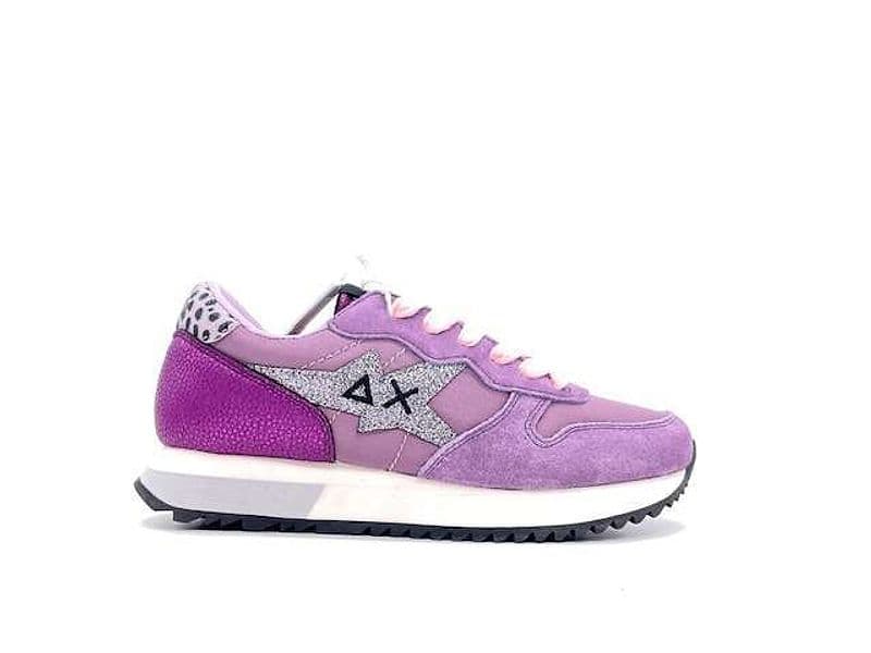 SUN68 Sneakers Donna Stargirl Glitter Malva in Sneaker casual Calzature Durello - Agna, commercioVirtuoso.it