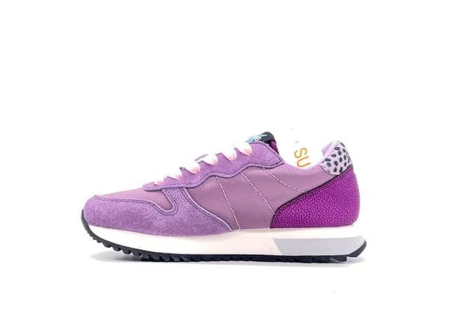 SUN68 Sneakers Donna Stargirl Glitter Malva - 5
