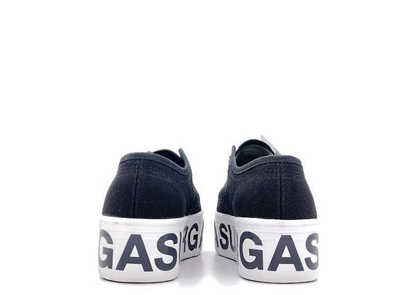 SUPERGA Sneakers Platform Lettering Black in Sneaker casual Calzature Durello - Agna, commercioVirtuoso.it