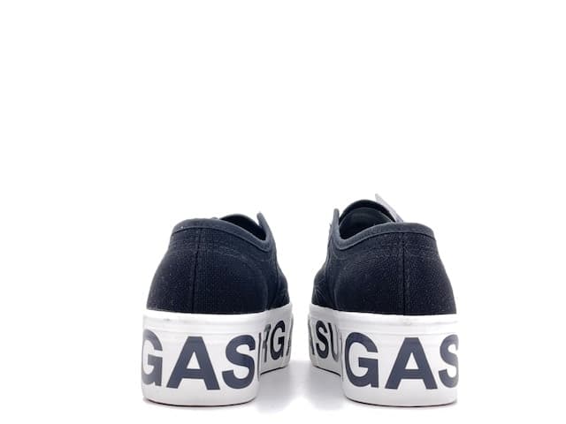 SUPERGA Sneakers Platform Lettering Black in Sneaker casual Calzature Durello - Agna, commercioVirtuoso.it