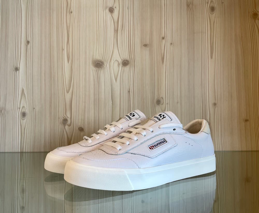 SUPERGA Sneakers Uomo Court Bianco Avorio - 5