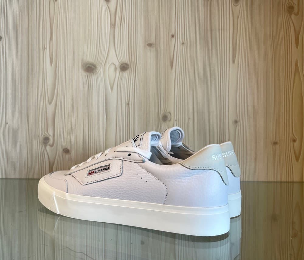SUPERGA Sneakers Uomo Court Bianco Avorio in Sneaker casual Calzature Durello - Agna, commercioVirtuoso.it