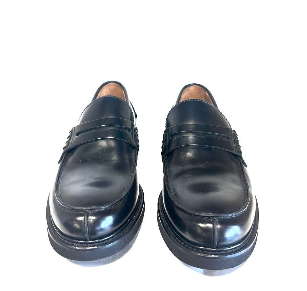 ROSSI Mocassino college abrasivato nero fondo XL - 4